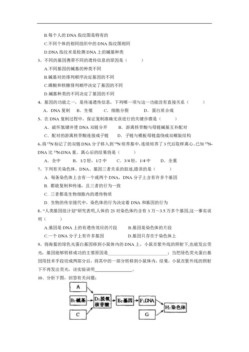 高中生物必修2全套精品学案-教案(1)_教资初高中_教资面试2025教资面试备考资料合集_教资面试资料合集_2025教资面试资料_25上教资面试-小学资料包_19教案：合集_高中学科全册教案