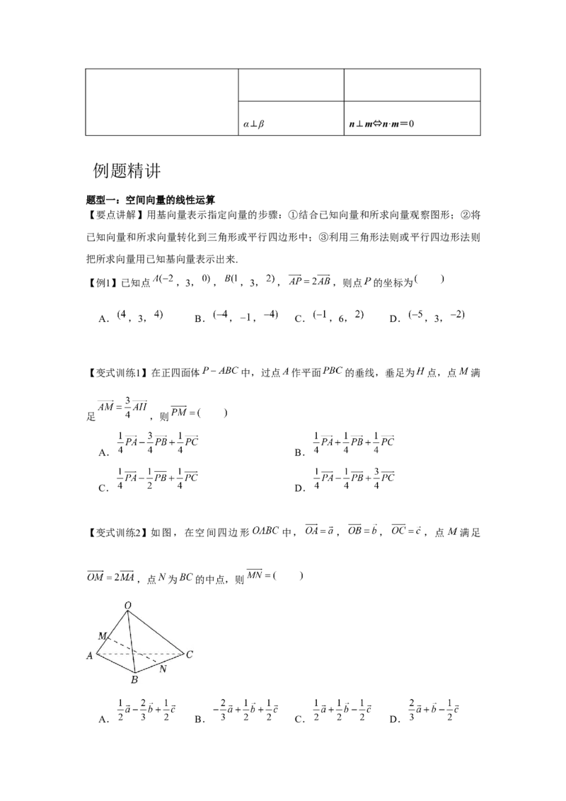专题7.5空间向量与立体几何（原卷版）_2.2025数学总复习_2024年新高考资料_3.2024专项复习_更新中2024年新高考数学一轮复习之题型归纳与重难专题突破提升（新高考专用）