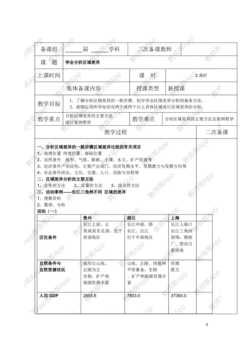高中地理必修三教案(1)_教资初高中_教资面试2025教资面试备考资料合集_教资面试资料合集_2025教资面试资料_25上教资面试-小学资料包_19教案：合集_高中学科全册教案