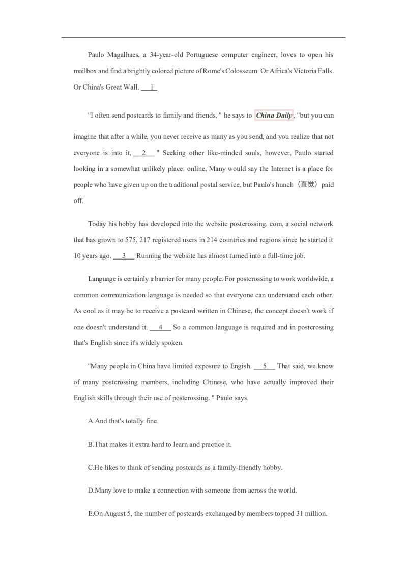 考点18说明文类七选五（解析版）_3.2025英语总复习_2023年新高考资料_一轮复习_备战2023年高考英语一轮复习考点帮（新高考专用）_考点18说明文类七选五