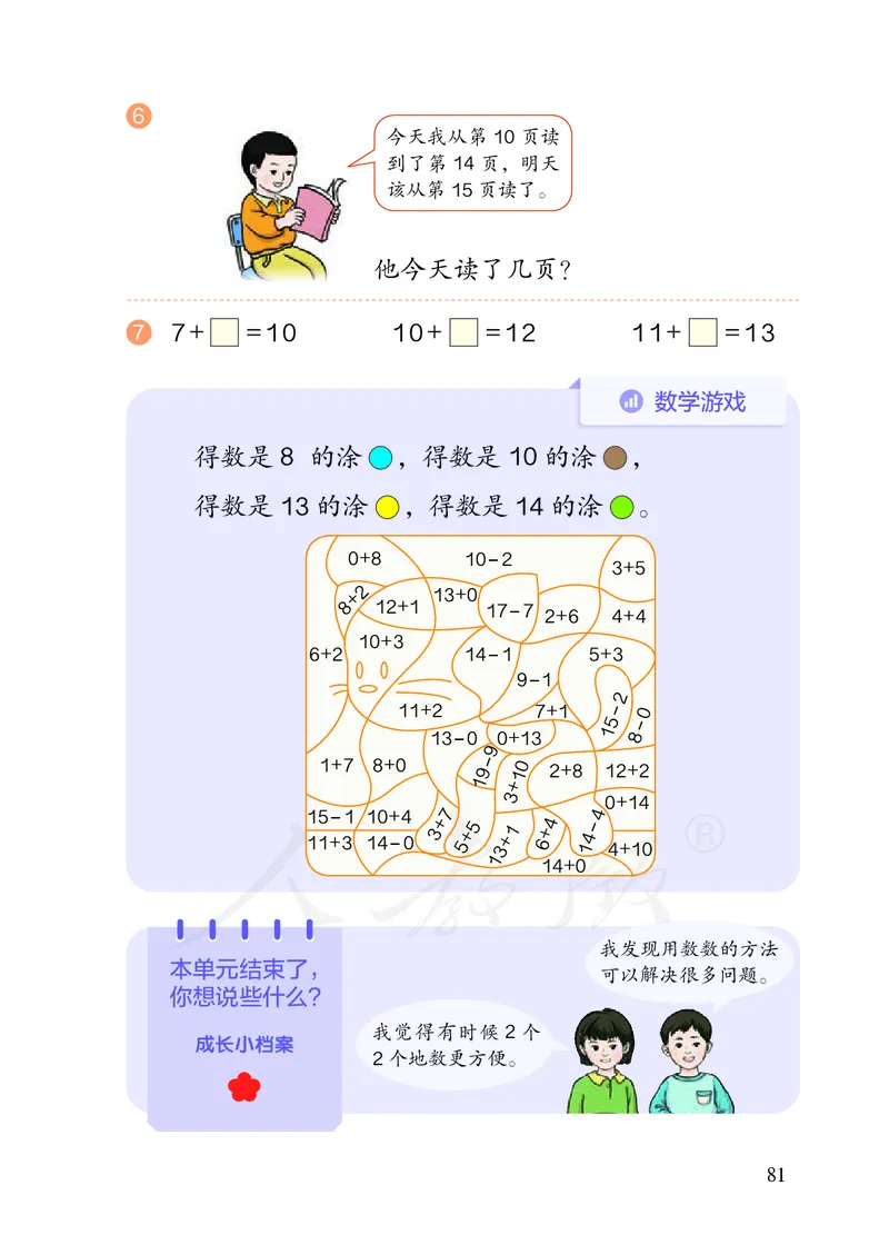 小学数学一年级上册_教资初高中_教资面试2025教资面试备考资料合集_教资面试资料合集_3、教资面试资料包大全_45大圣中小幼面试资料包_小学_数学_电子课本