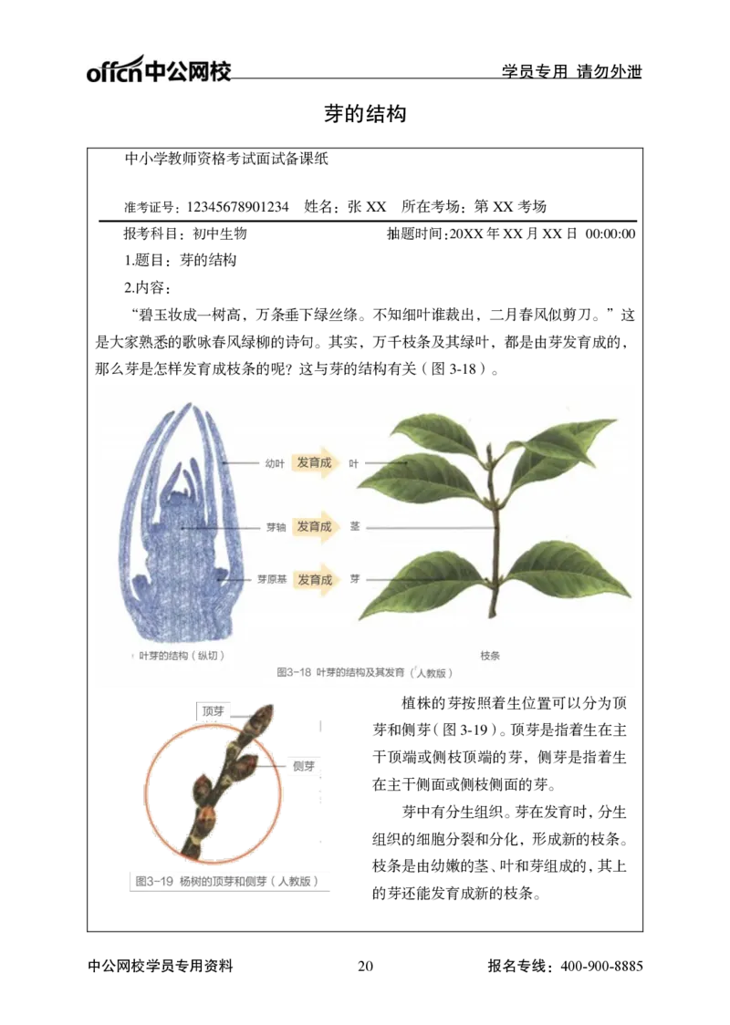 题本梳理-初中生物_教资初高中_教资面试2025教资面试备考资料合集_教资面试资料合集_3、教资面试资料包大全_36教资面试题本梳理_初中