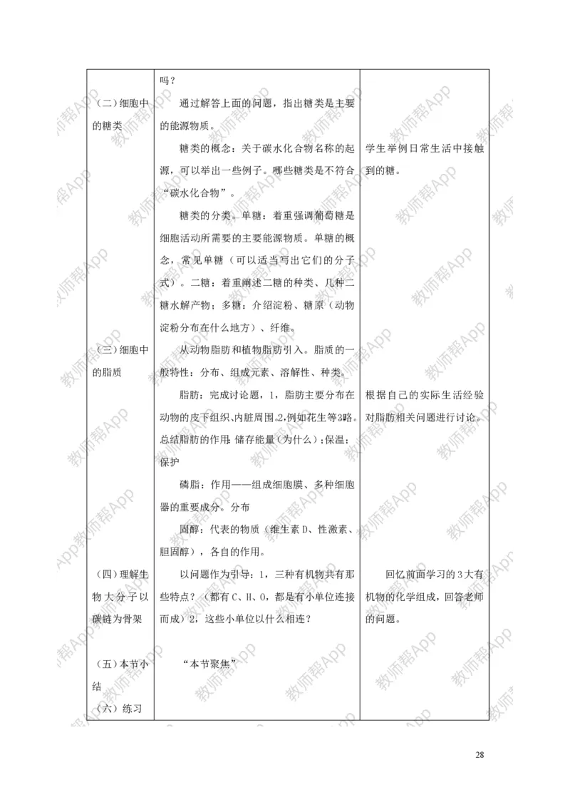 高中生物必修1全册教案(1)_教资初高中_教资面试2025教资面试备考资料合集_教资面试资料合集_2025教资面试资料_25上教资面试-小学资料包_19教案：合集_高中学科全册教案
