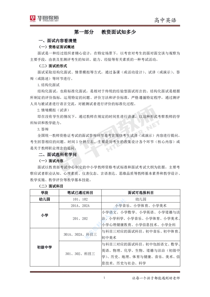 英语_教资初高中_教资面试2025教资面试备考资料合集_教资面试资料合集_3、教资面试资料包大全_19中小学教师资格面试试库宝书_高中
