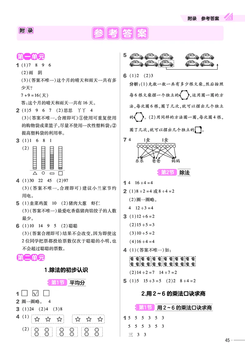 25版数学RJ二下-练习帮(1)(1)_小学资料合集_人教版数学《练习帮》1-6年级下册