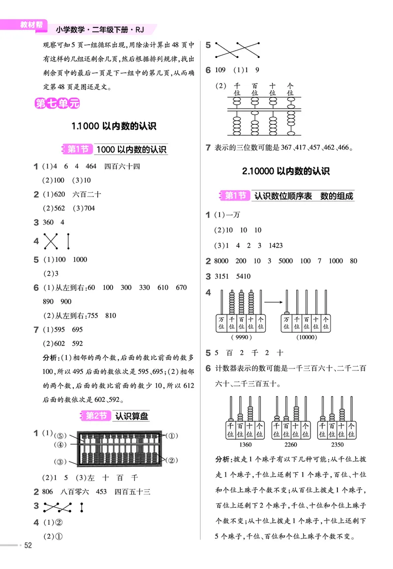 25版数学RJ二下-练习帮(1)(1)_小学资料合集_人教版数学《练习帮》1-6年级下册