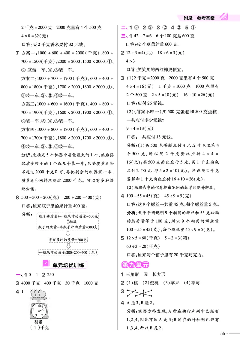 25版数学RJ二下-练习帮(1)(1)_小学资料合集_人教版数学《练习帮》1-6年级下册
