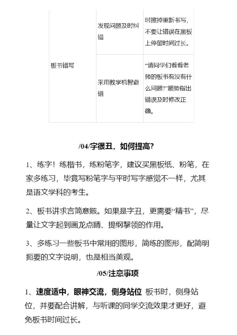 板书模板-四大常用技巧与应急_教资初高中_教资面试2025教资面试备考资料合集_教资面试资料合集_2、模版&万能语_04板书：模板