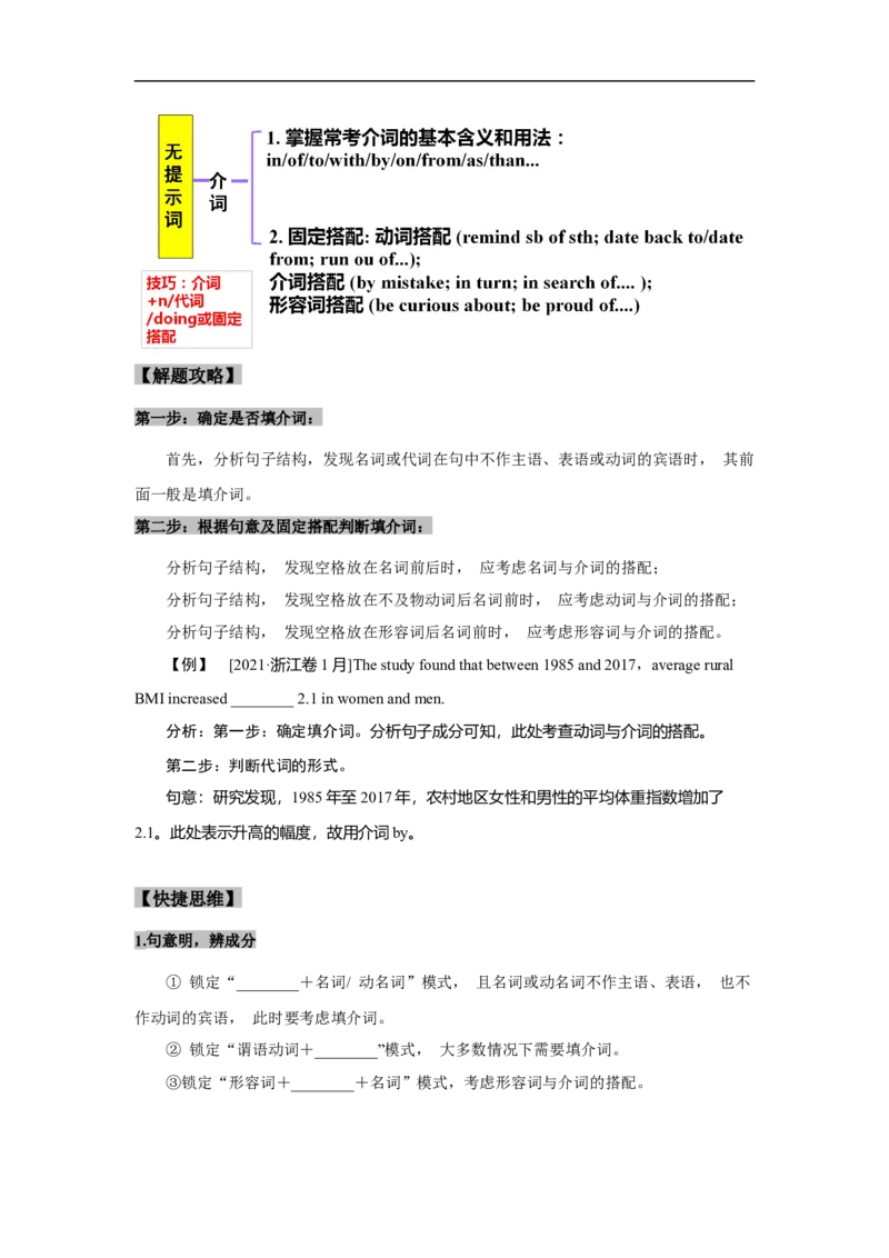 考点23语法填空之无提示词（原卷版）_3.2025英语总复习_2023年新高考资料_一轮复习_备战2023年高考英语一轮复习考点帮（新高考专用）_考点23语法填空之无提示词