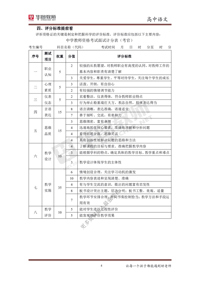 语文_教资初高中_教资面试2025教资面试备考资料合集_教资面试资料合集_3、教资面试资料包大全_19中小学教师资格面试试库宝书_高中