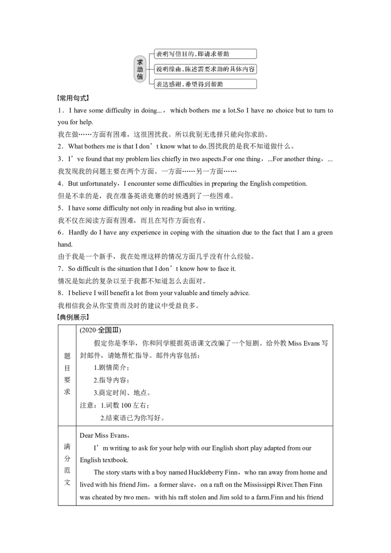 第3部分　专题5　第3讲　题型分类应对_3.2025英语总复习_2023年新高考资料_二轮复习_2023年高考英语二轮复习讲义+课件（新高考版）_2023年高考英语二轮复习讲义（新高考版）_学生版