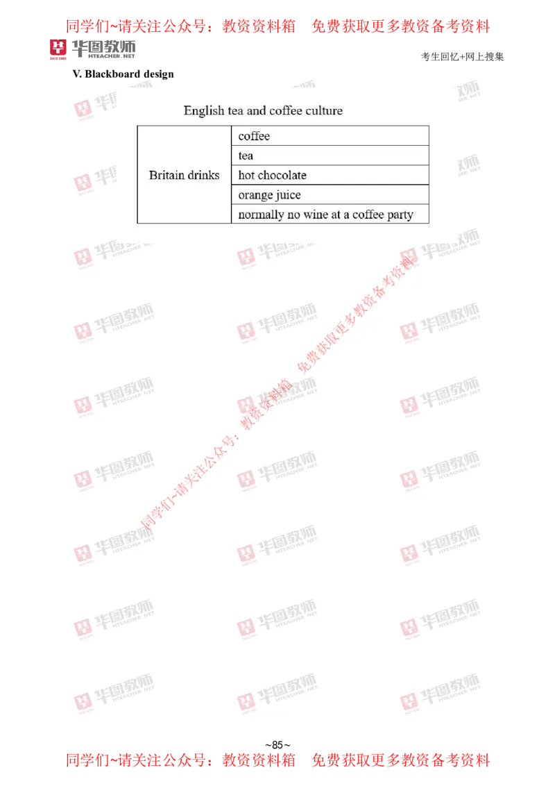 英语_教资初高中_教资面试2025教资面试备考资料合集_教资面试资料合集_4、教资面试真题汇总_2024下半年教资面试真题_华图试讲解析版