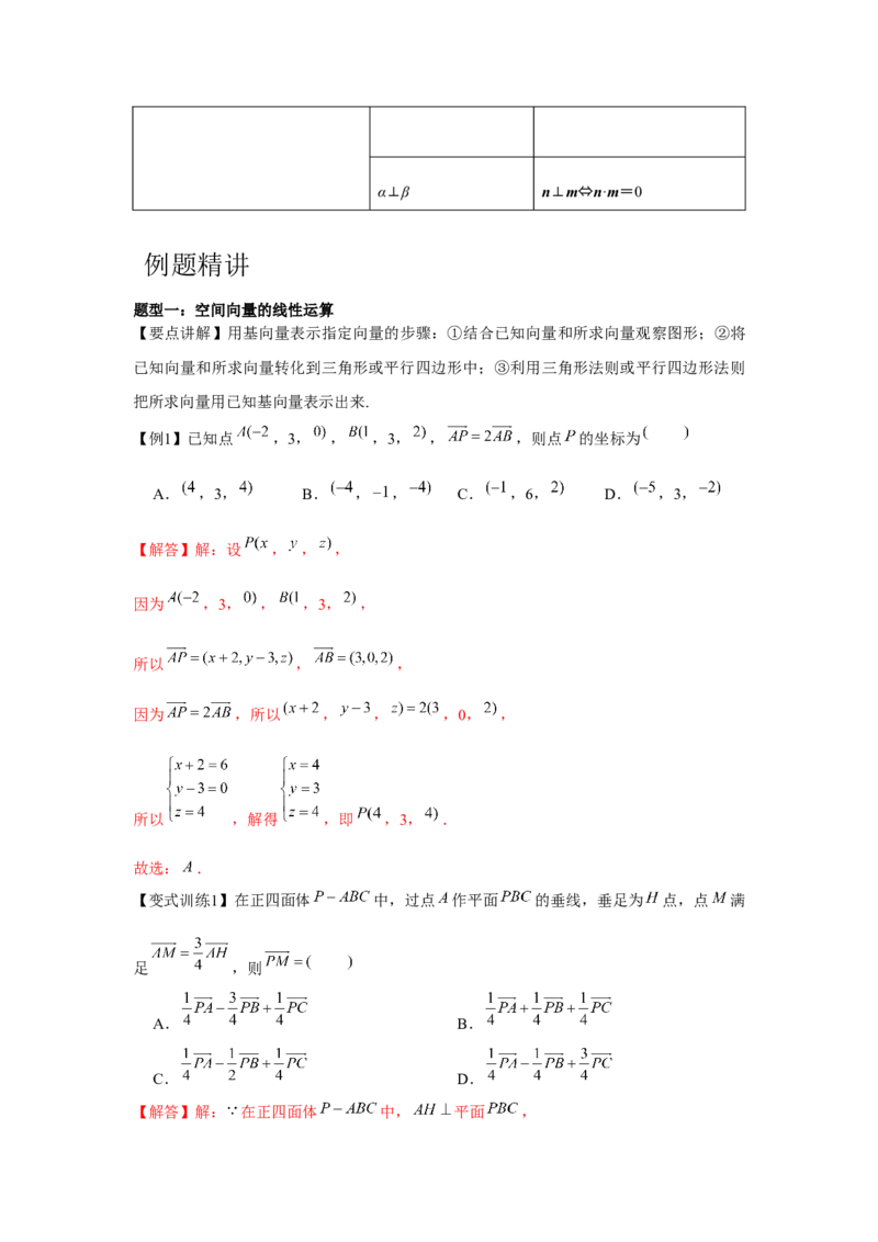 专题7.5空间向量与立体几何（解析版）_2.2025数学总复习_2024年新高考资料_3.2024专项复习_更新中2024年新高考数学一轮复习之题型归纳与重难专题突破提升（新高考专用）