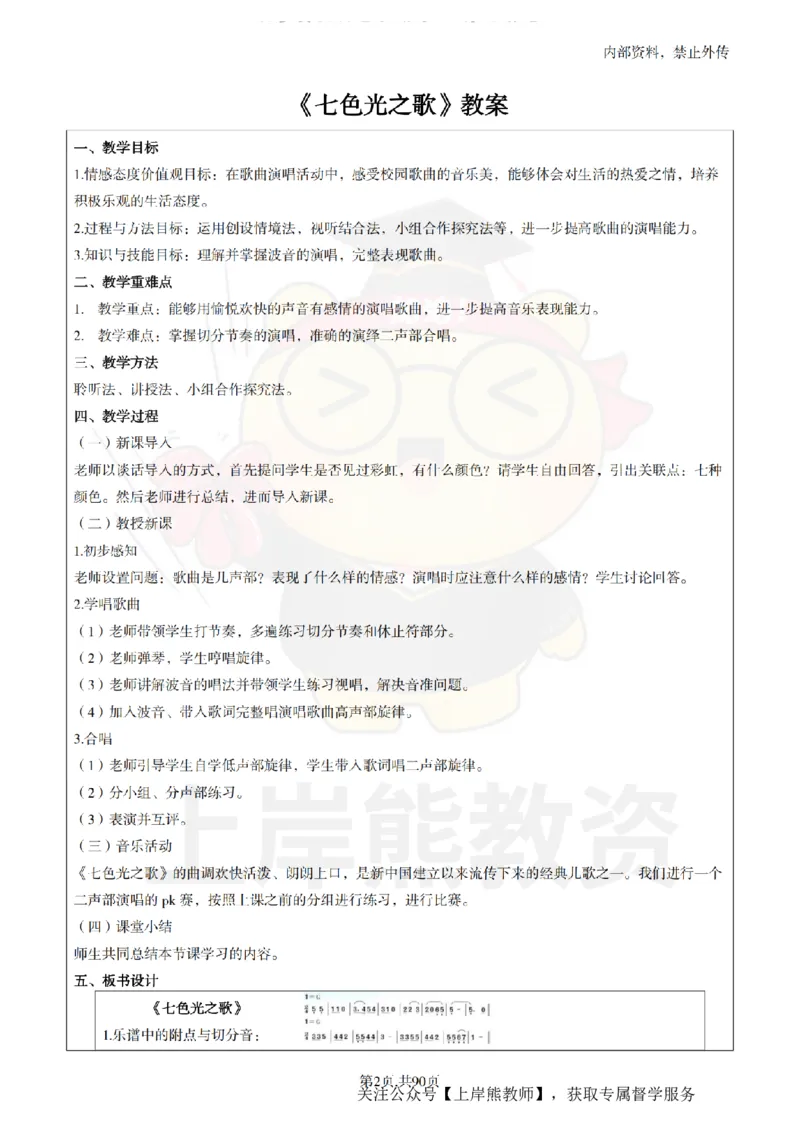 小学音乐面试题本+教案+逐字稿+答辩_纯图版_教资初高中_教资面试2025教资面试备考资料合集_教资面试资料合集_2025教资面试资料