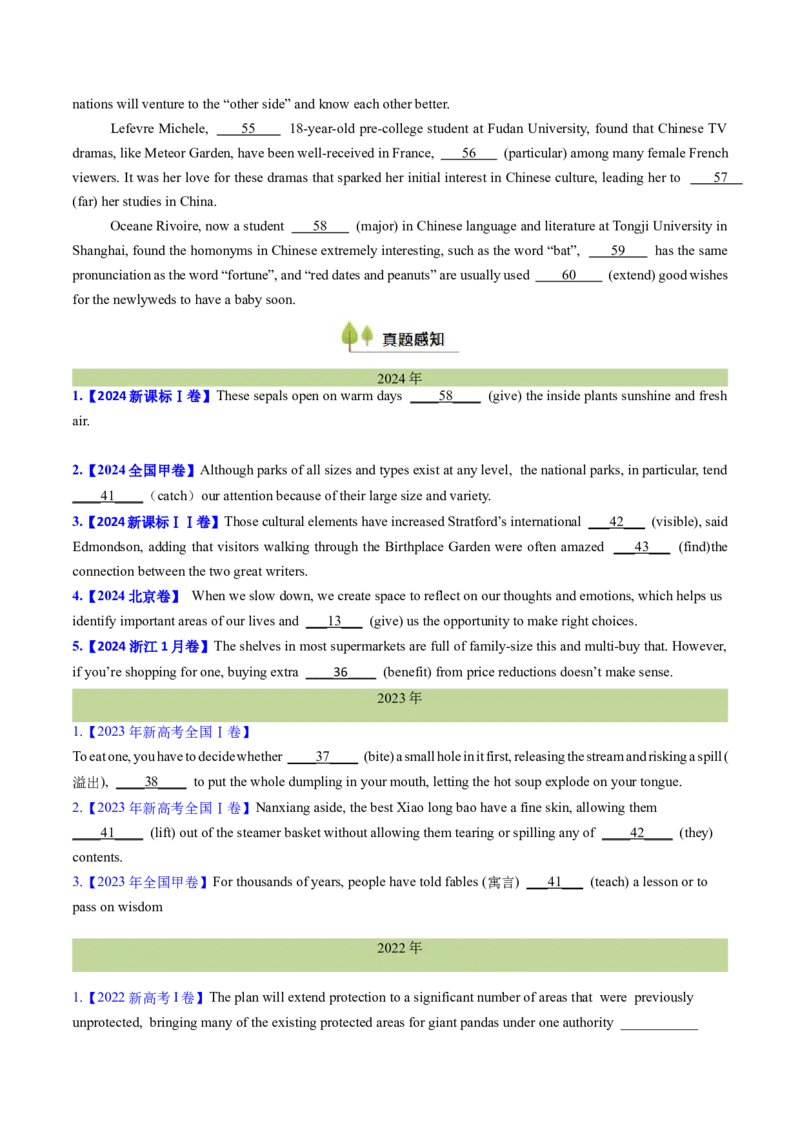 考点11动词不定式（核心考点精讲精练）-备战2025年高考英语一轮复习考点帮（新高考通用）（原卷版）_3.2025英语总复习_2025年新高考资料_一轮复习_备战2025年高考英语一轮复习考点帮