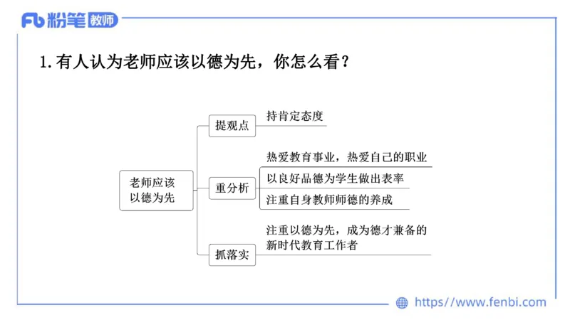 结构化试题示范200题&mdash;&mdash;态度观点6(1)(1)_教资初高中_教资面试2025教资面试备考资料合集_教资面试资料合集_2025教资面试资料_25上教资面试fb系统班_补充课：结构化试题200题_005态度观点