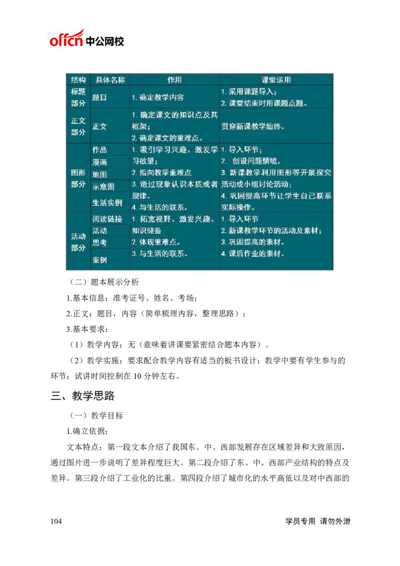 题本梳理-高中地理_教资初高中_教资面试2025教资面试备考资料合集_教资面试资料合集_3、教资面试资料包大全_36教资面试题本梳理_高中