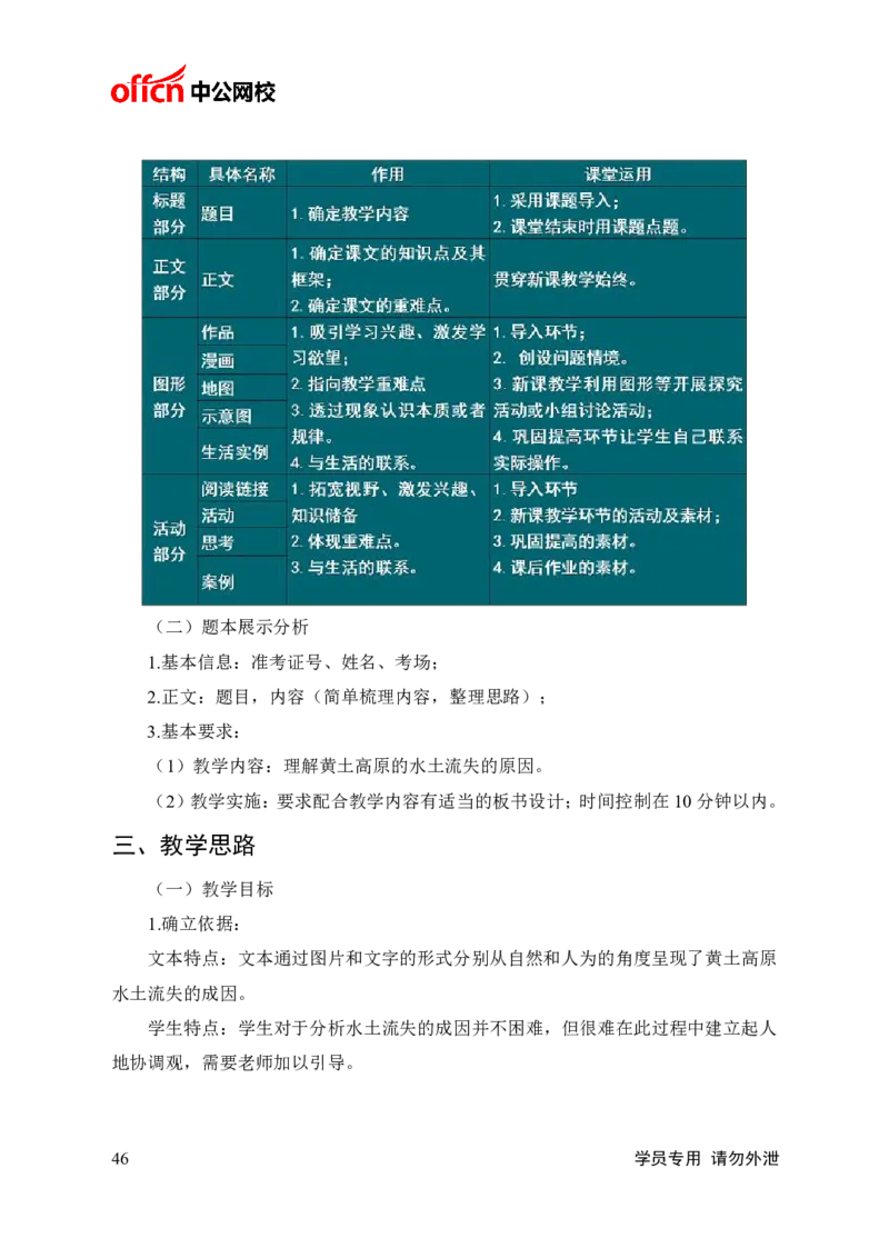 题本梳理-高中地理_教资初高中_教资面试2025教资面试备考资料合集_教资面试资料合集_3、教资面试资料包大全_36教资面试题本梳理_高中