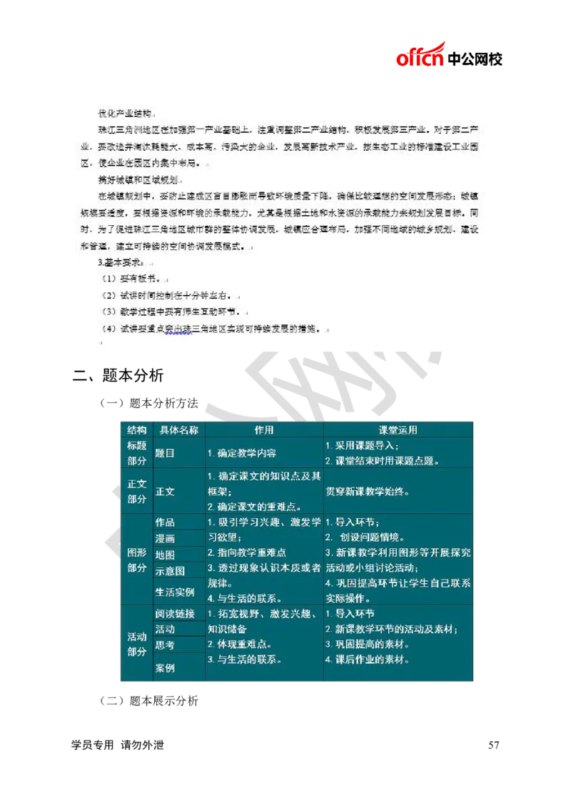 题本梳理-高中地理_教资初高中_教资面试2025教资面试备考资料合集_教资面试资料合集_3、教资面试资料包大全_36教资面试题本梳理_高中