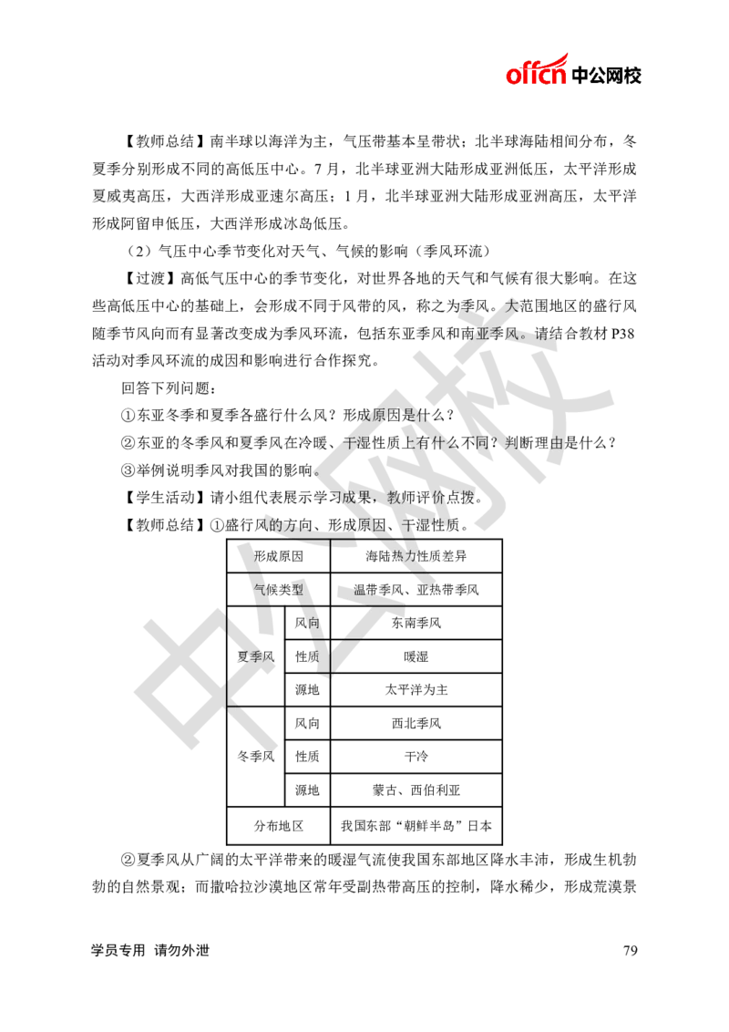 题本梳理-高中地理_教资初高中_教资面试2025教资面试备考资料合集_教资面试资料合集_3、教资面试资料包大全_36教资面试题本梳理_高中