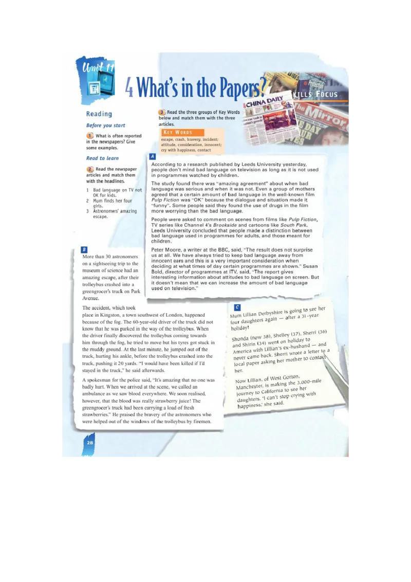 必修4电子教材高清精品资料(1)_教资初高中_教资面试2025教资面试备考资料合集_教资面试资料合集_2025教资面试资料_25上教资面试-小学资料包_20教材：全册_高中_高中英语