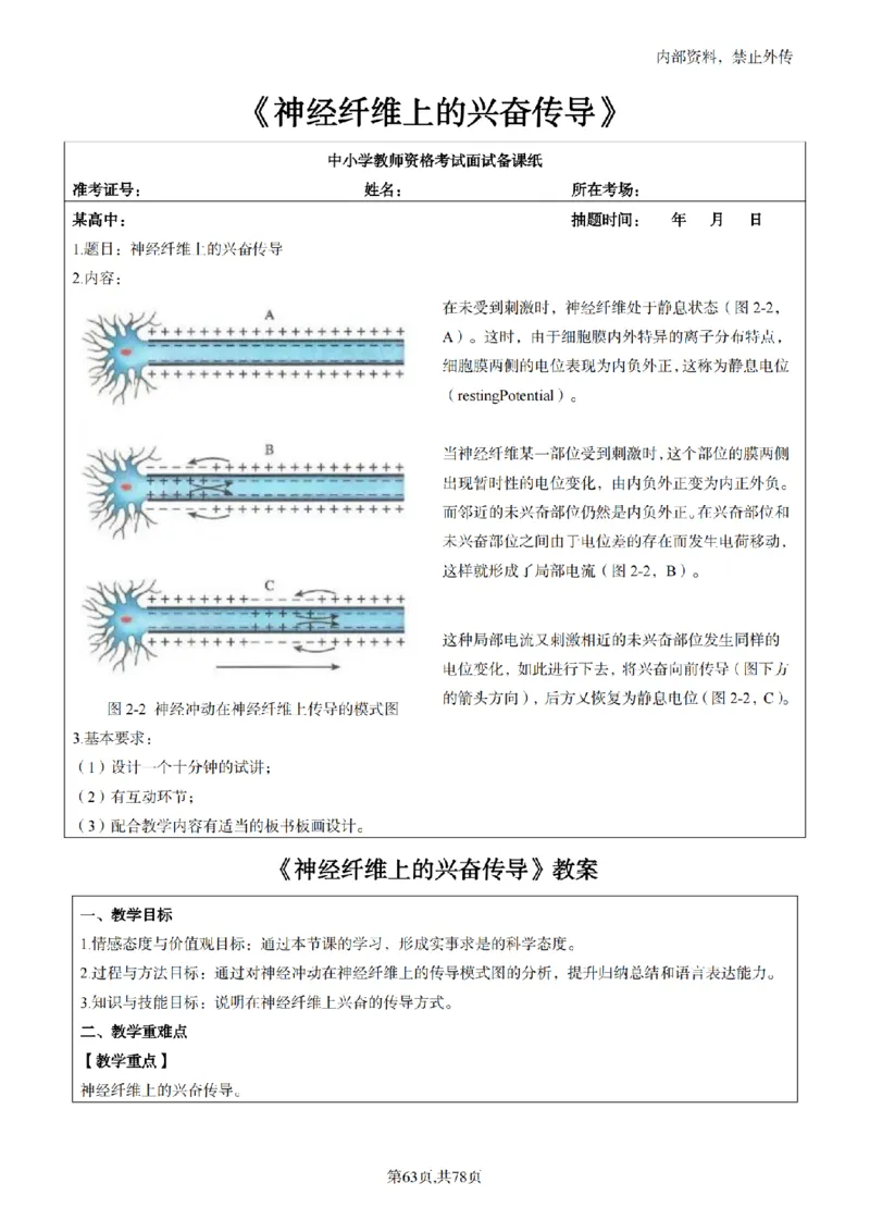 高中生物面试题本+教案+逐字稿+答辩82页_教资初高中_教资面试2025教资面试备考资料合集_教资面试资料合集_2025教资面试资料_25上教资面试中学合集_教资面试逐字稿