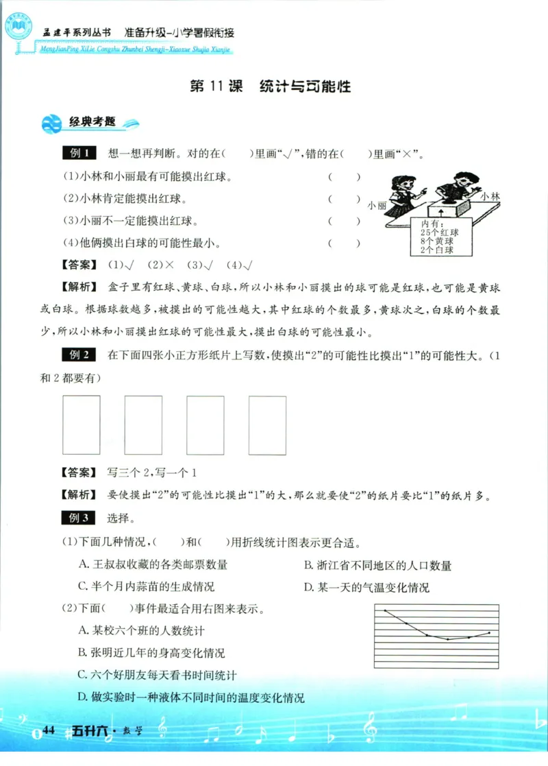 孟建平暑假衔接五升六数学_小学资料合集_2025版小学《孟建平暑假衔接》数学+语文_孟建平暑假衔接数学