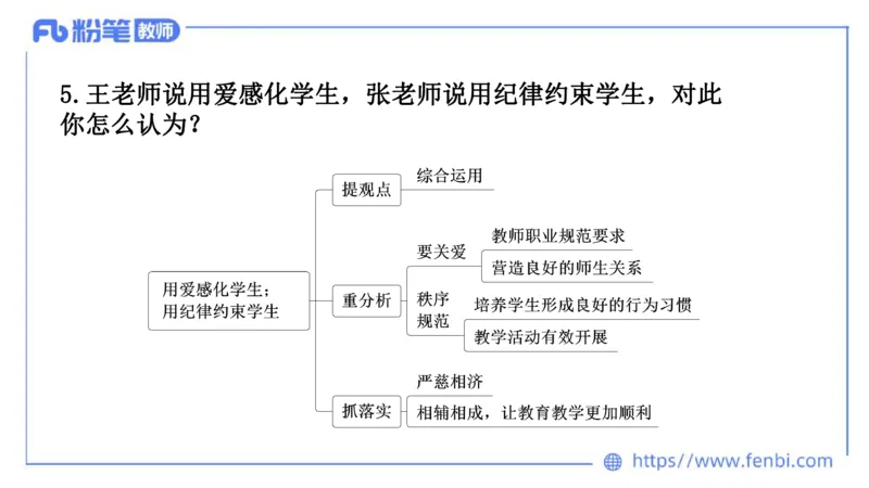 结构化试题示范200题&mdash;&mdash;态度观点5(1)(1)_教资初高中_教资面试2025教资面试备考资料合集_教资面试资料合集_2025教资面试资料_25上教资面试fb系统班_补充课：结构化试题200题_005态度观点