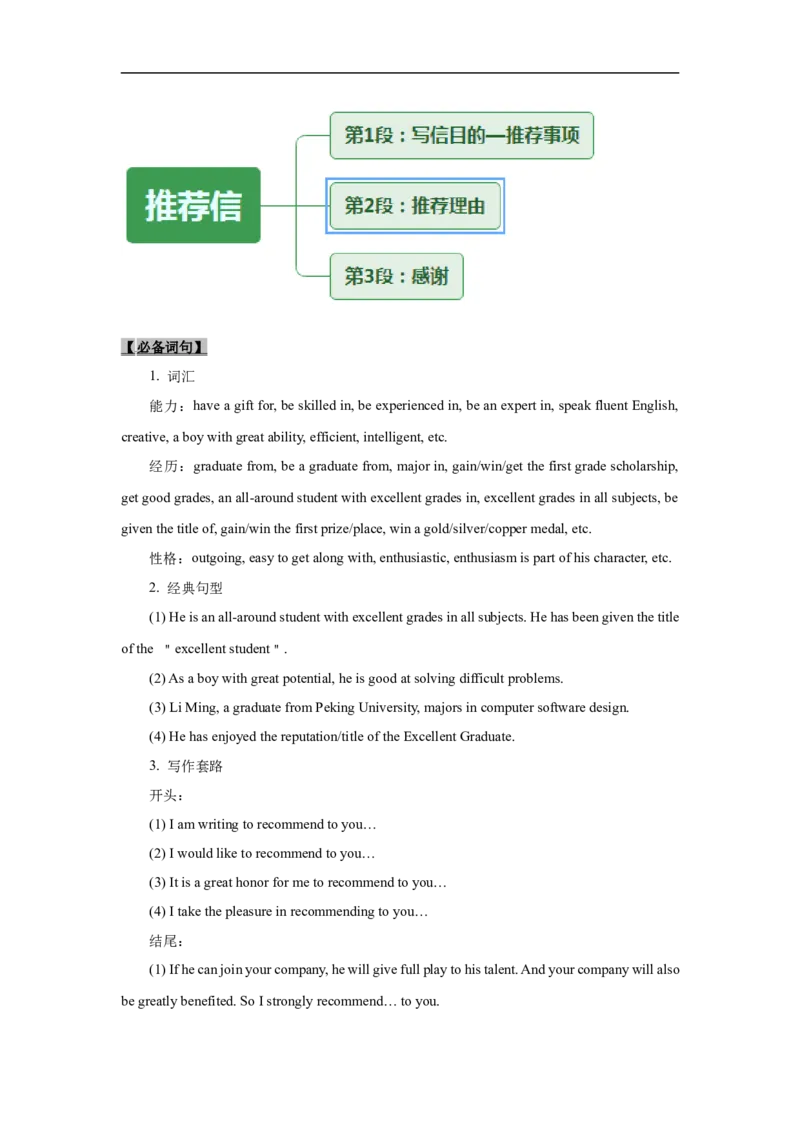 考点19应用文写作：推荐信、告知信(解析版)_3.2025英语总复习_2023年新高考资料_一轮复习_备战2023年高考英语一轮复习考点帮（新高考专用）
