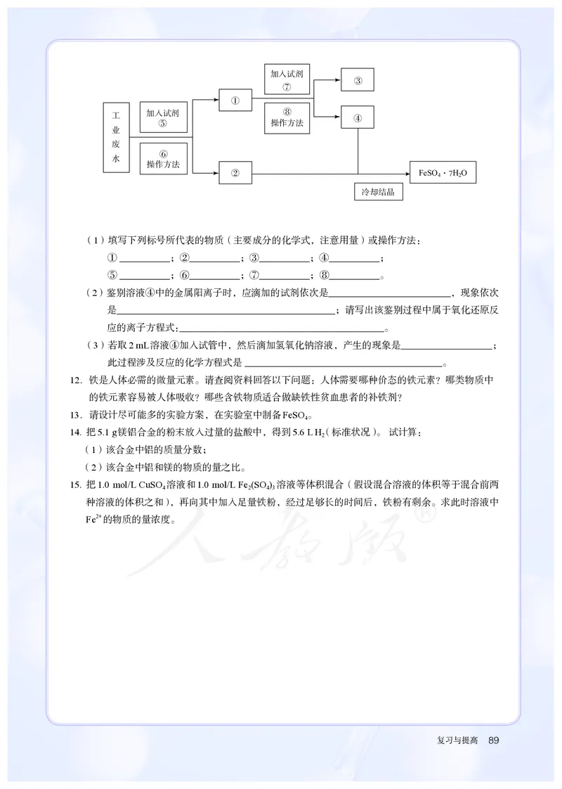 高中必修一化学（人教版）_教资初高中_教资面试2025教资面试备考资料合集_教资面试资料合集_3、教资面试资料包大全_45大圣中小幼面试资料包_高中_化学_高中化学电子课本