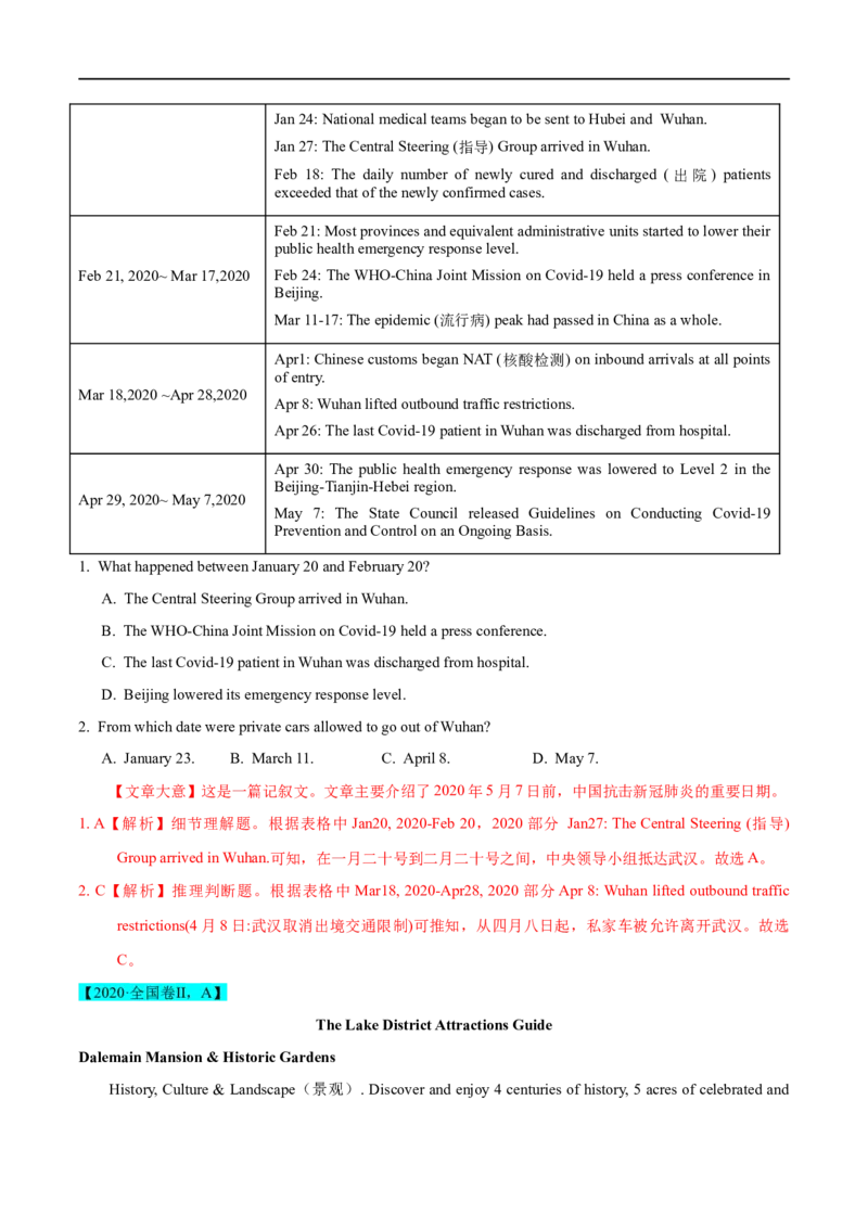 考点31-阅读理解应用文（重难题型）（解析版）-备战2023年高考英语一轮复习考点帮（全国通用）_3.2025英语总复习_赠品通用版（老高考）复习资料_一轮复习