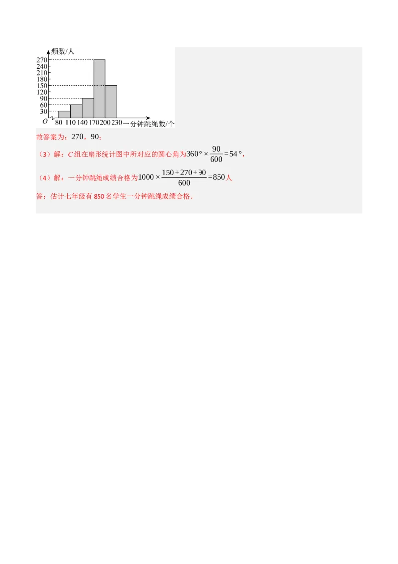 12.2.2直方图（分层培优40题）（教师版）_初中数学_七年级数学下册（人教版）_大单元教学课件+教学设计-U42