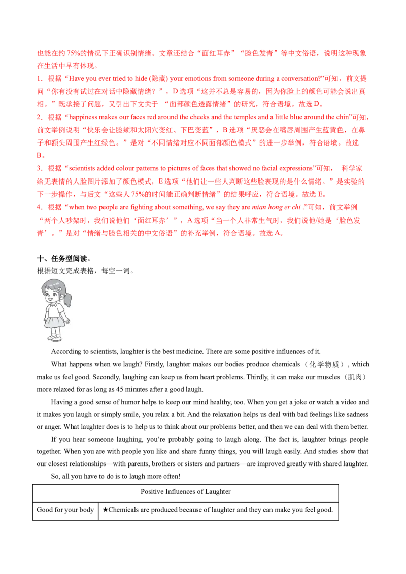 Unit3课时5SectionBVocabularyinuse2a-2c（分层作业）（解析版）_新人教八下资料包_00、更新资料3月16日_分层作业(3)_新课标资料（看这里面）