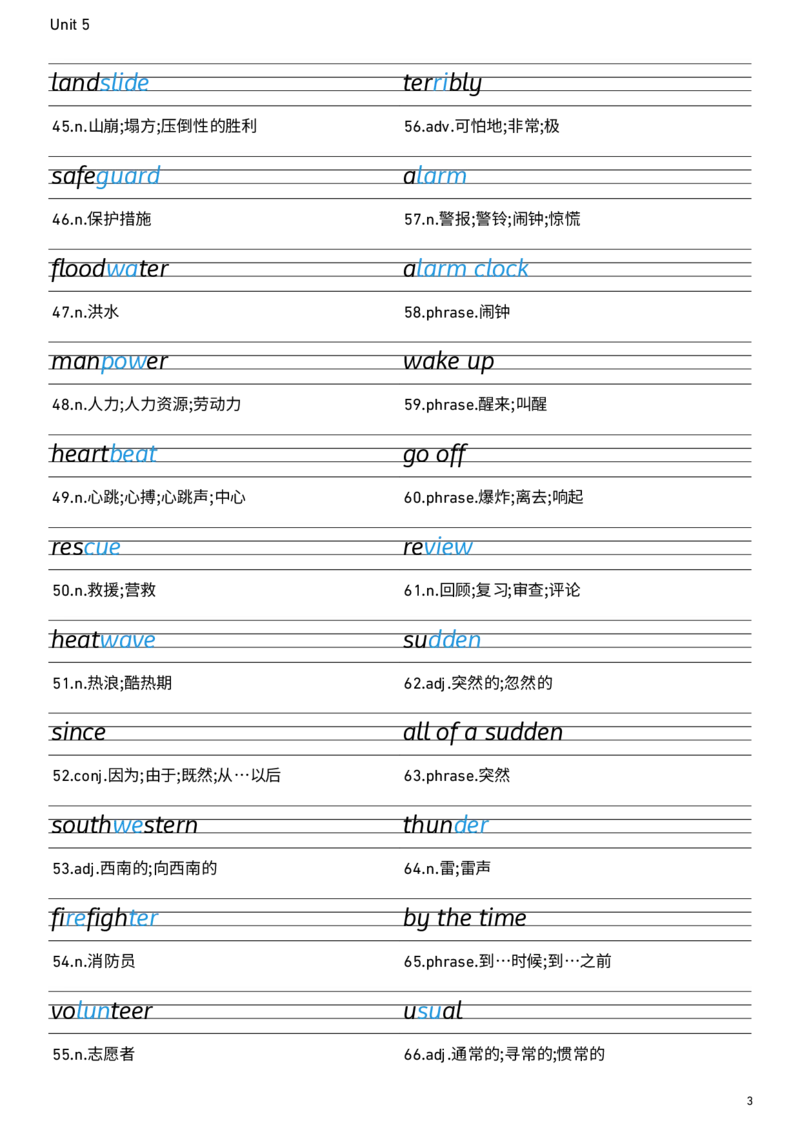 2026春人教版英语八下Unit5衡水体字贴_新人教八下资料包_00、更新资料3月16日_单词专项_新课标资料（看这里面）_单词默写包