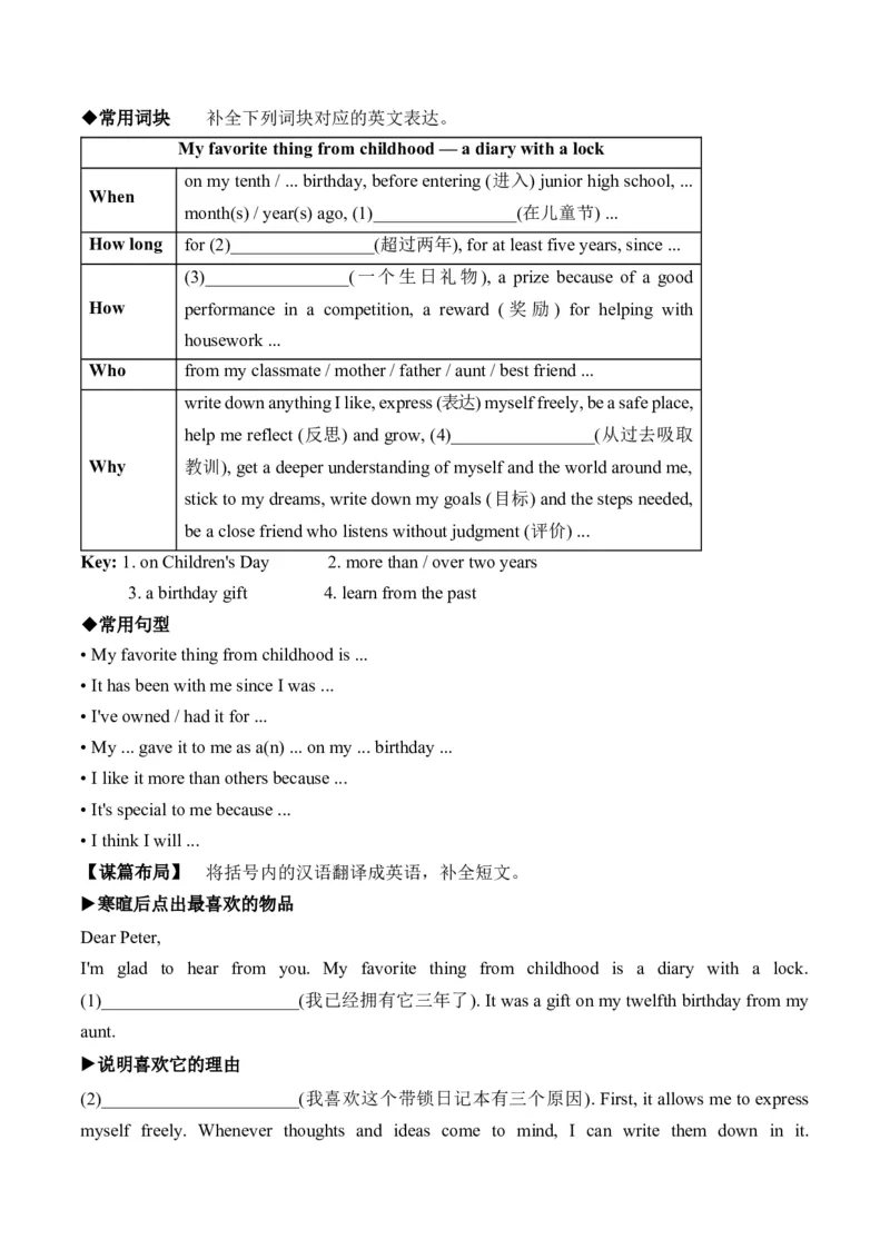 Unit10单元写作指导与演练-（人教版）_新人教八下资料包_00、更新资料3月16日_单元写作深度指导-V34_2025版