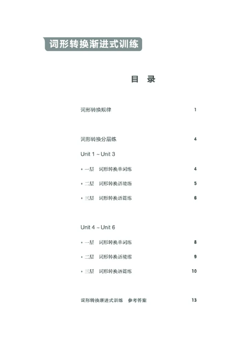 2026春外研七下点拨训练-词形转换_七下外研版2026英语_2026春_赠送：教辅合集_2026春点拨训练