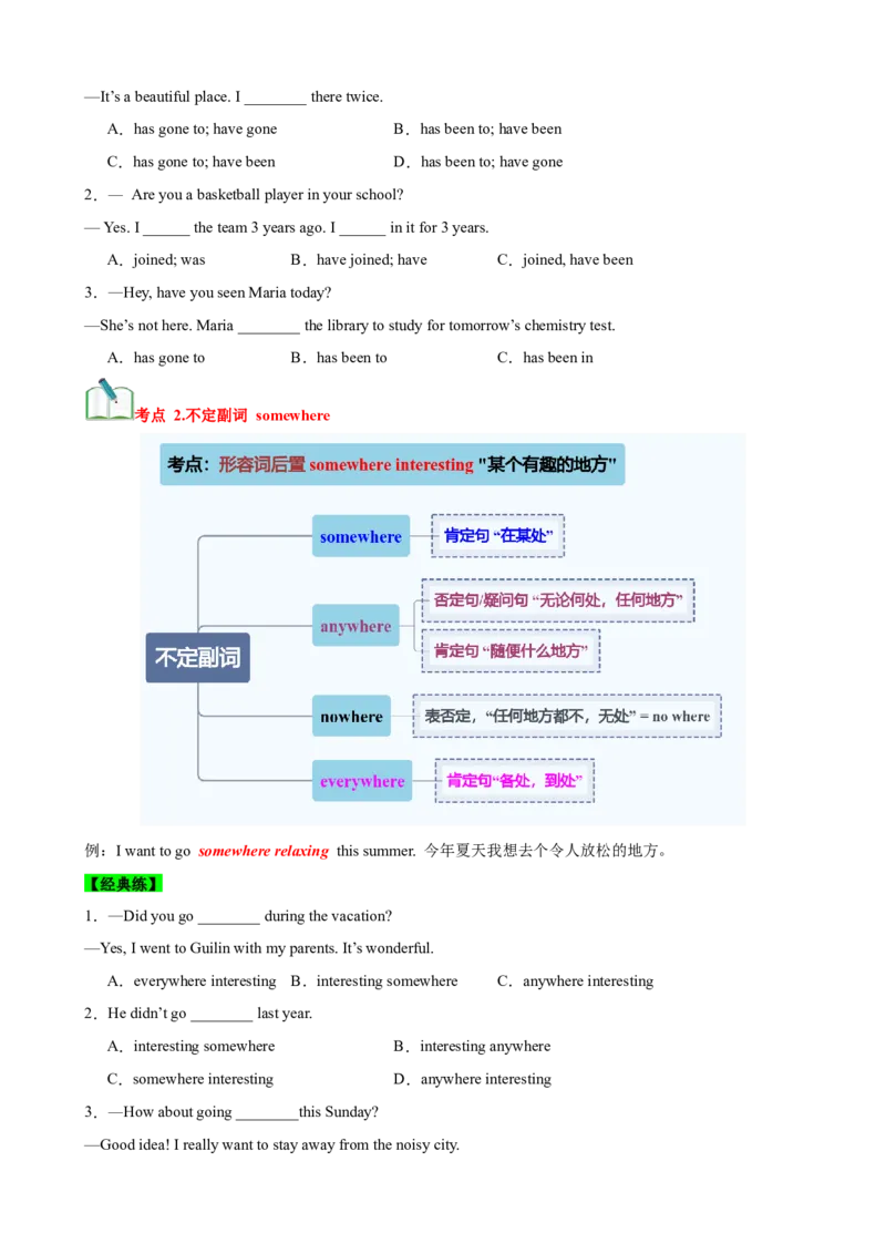 Unit9Haveyoueverbeentoamuseum？（知识清单）（学生版）_新人教八下资料包_00、更新资料3月16日_单元知识复习专项-U122_2025版