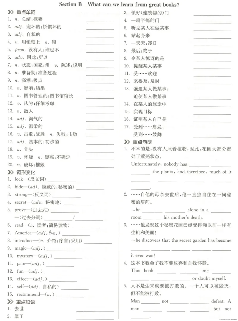 8bUnit7重点背记和默写_新人教八下资料包_00、更新资料3月16日_专项练习(2)_新课标资料（看这里面）