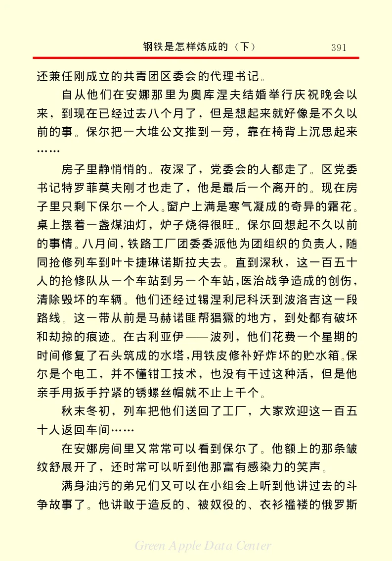 世界名著钢铁是怎样炼成的2_高中语文上册_语文赠品_编号06：语文高中：语文课外阅读之世界名著pdf(32份)