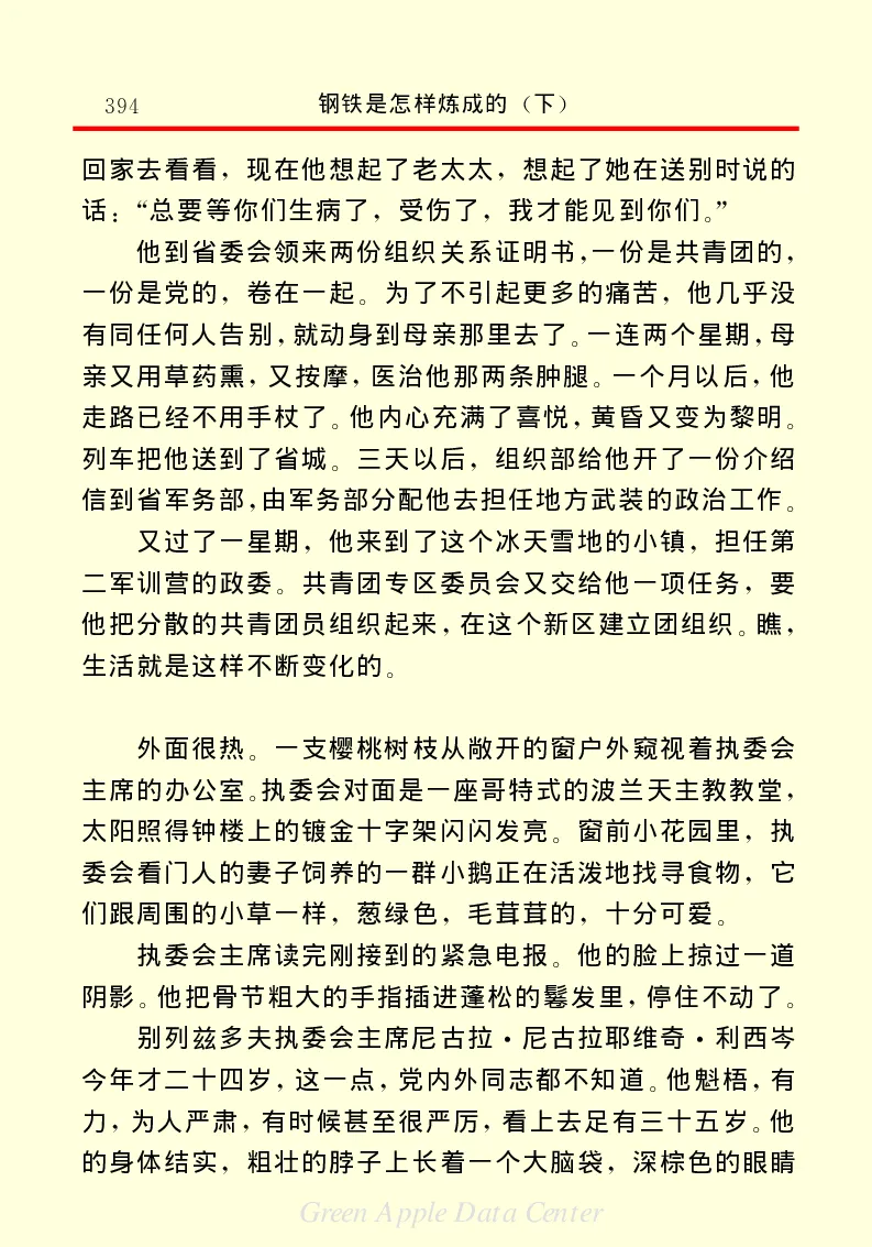 世界名著钢铁是怎样炼成的2_高中语文上册_语文赠品_编号06：语文高中：语文课外阅读之世界名著pdf(32份)