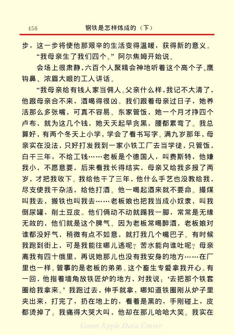 世界名著钢铁是怎样炼成的2_高中语文上册_语文赠品_编号06：语文高中：语文课外阅读之世界名著pdf(32份)