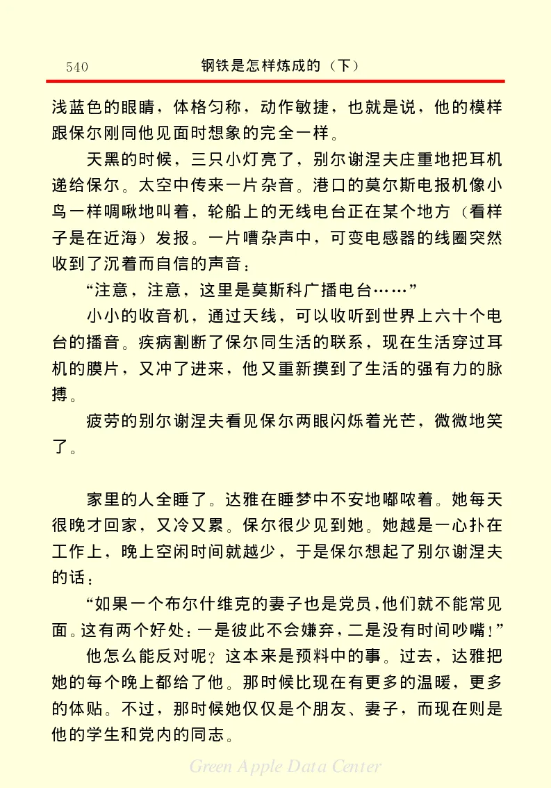 世界名著钢铁是怎样炼成的2_高中语文上册_语文赠品_编号06：语文高中：语文课外阅读之世界名著pdf(32份)