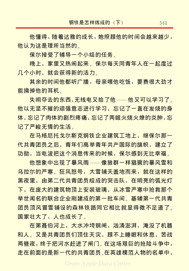 世界名著钢铁是怎样炼成的2_高中语文上册_语文赠品_编号06：语文高中：语文课外阅读之世界名著pdf(32份)