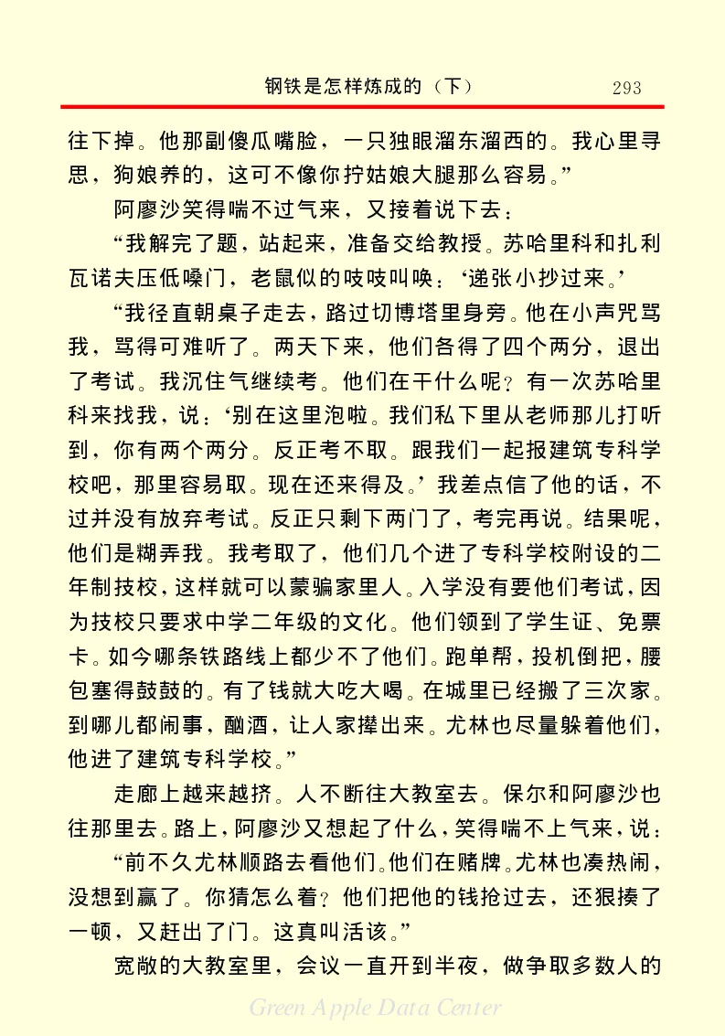 世界名著钢铁是怎样炼成的2_高中语文上册_语文赠品_编号06：语文高中：语文课外阅读之世界名著pdf(32份)