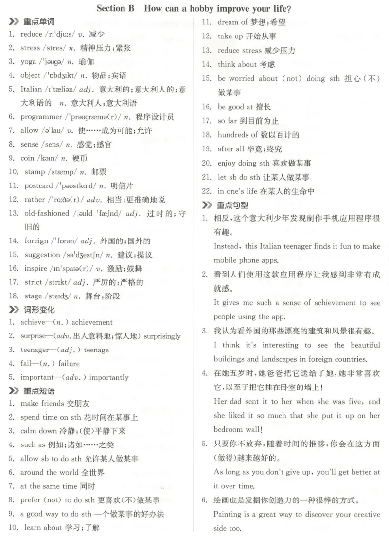 8bUnit1重点背记和默写_新人教八下资料包_00、更新资料3月16日_专项练习(2)_新课标资料（看这里面）