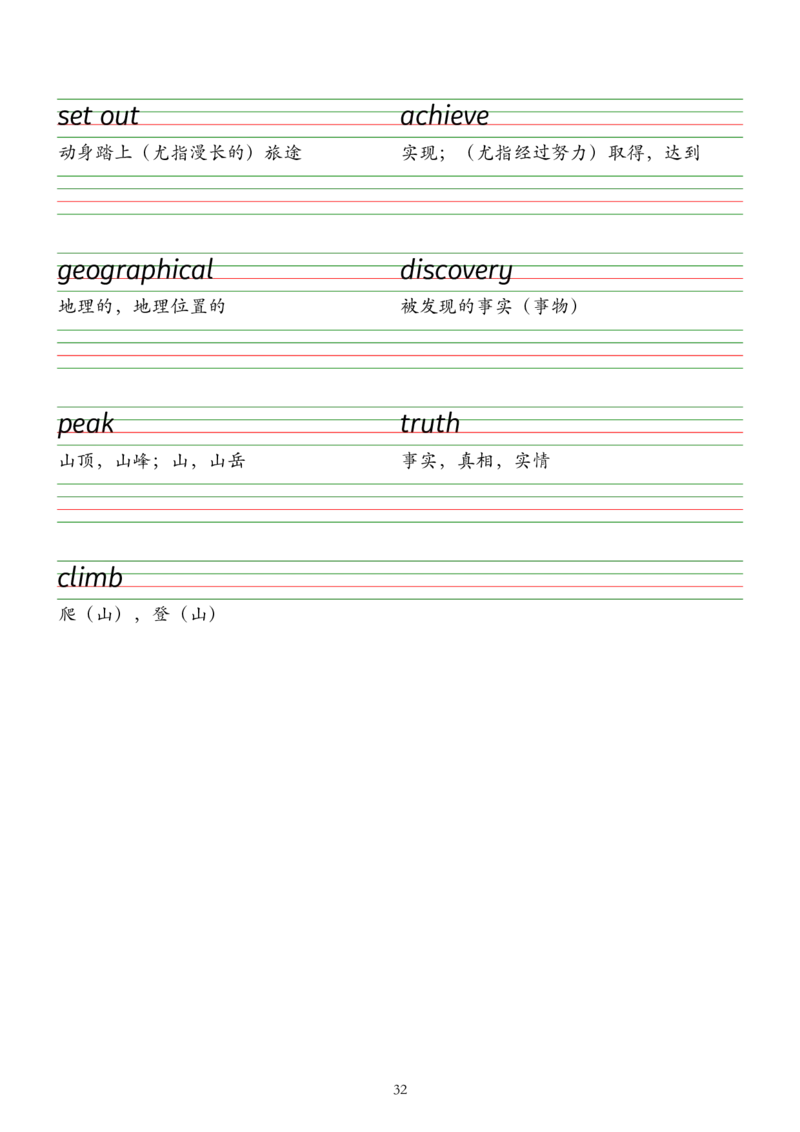 2025春七下外研版英语字帖（衡水体）Unit1-6_七下外研版2026英语_2026春版本一_新外研英语7下_2025春外研七下：自学包_2025春外研七下：单词字帖PDF