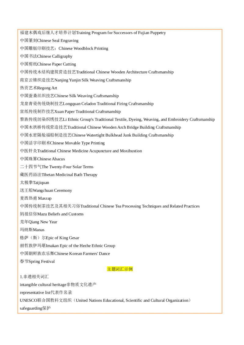 04.以春节为代表的人类非遗(学生版)_新人教八下资料包_35赠送其它_八年级英语下册（人教版）_写作万能模板与题型通-U51_同步拓展主题阅读