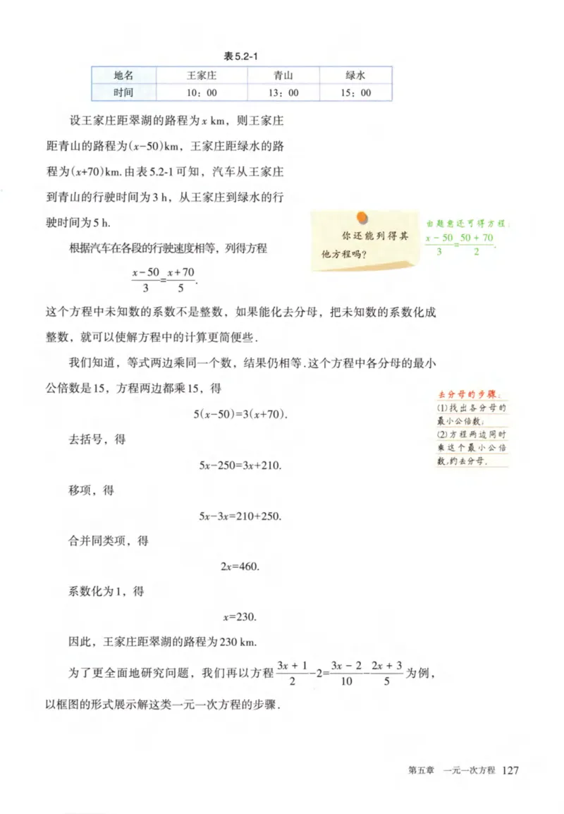 24年秋人教版七上数学新教材笔记_初中数学_七年级数学上册（人教版）