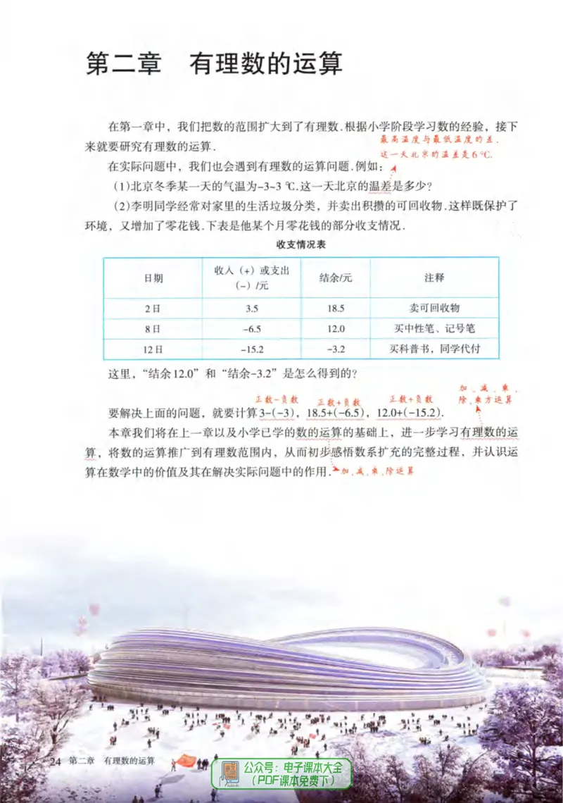 24年秋人教版七上数学新教材笔记_初中数学_七年级数学上册（人教版）