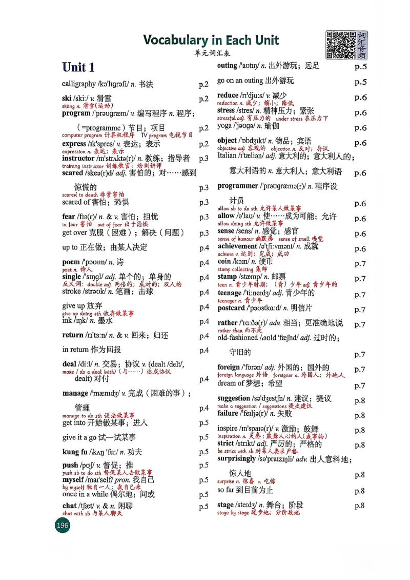 2026春八下人教英语课堂笔记_新人教八下资料包_01课堂笔记共3套完整版_《汉知简课堂笔记》